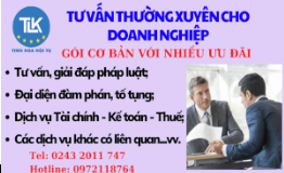 Luật doanh nghiệp - Luật TLK - Công Ty Luật Trách Nhiệm Hữu Hạn TLK